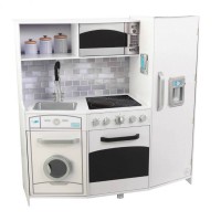 Bucatarie de joaca Large Play Kitchen Kidkraft cu sunete si lumini Bucatarie de joaca Large Play Kitchen Kidkraft cu sunete si lumini